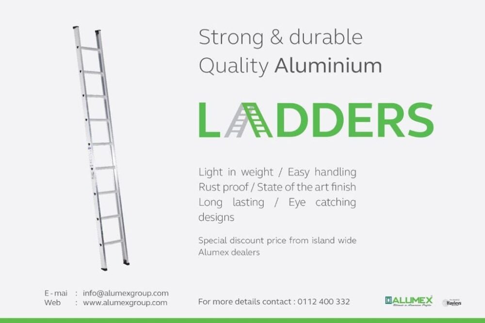 brochure of a ladder