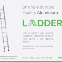 brochure of a ladder