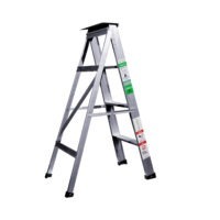 4 ft commercial aluminium step ladder