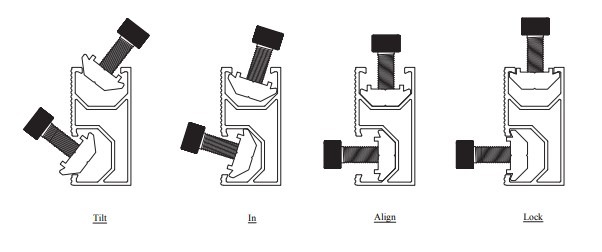 Mounting rail alu s23
